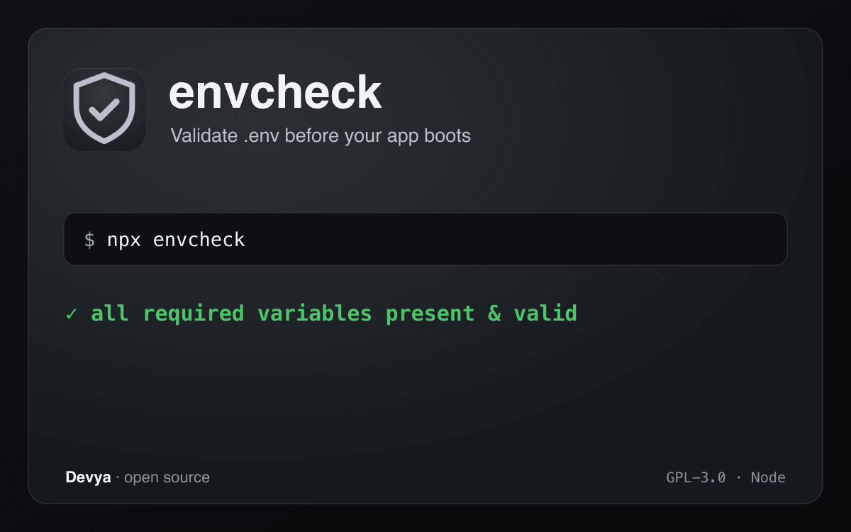 envcheck