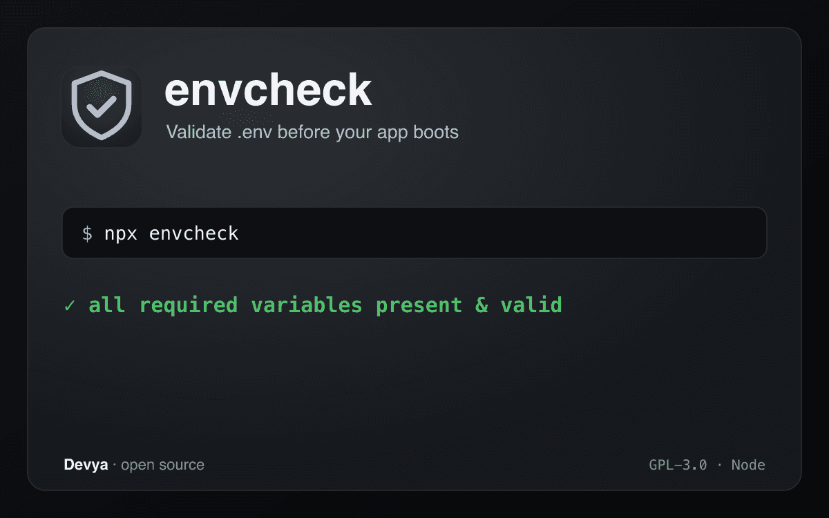 envcheck